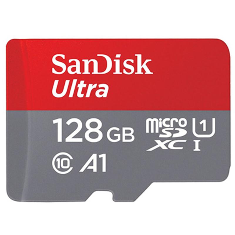 THE-NHO-MICROSDXC-SANDISK-ULTRA-128GB-100MB-S