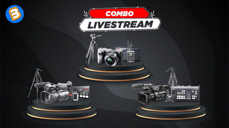 Bộ 03 Combo Livestream đang thịnh hành nhất 2021