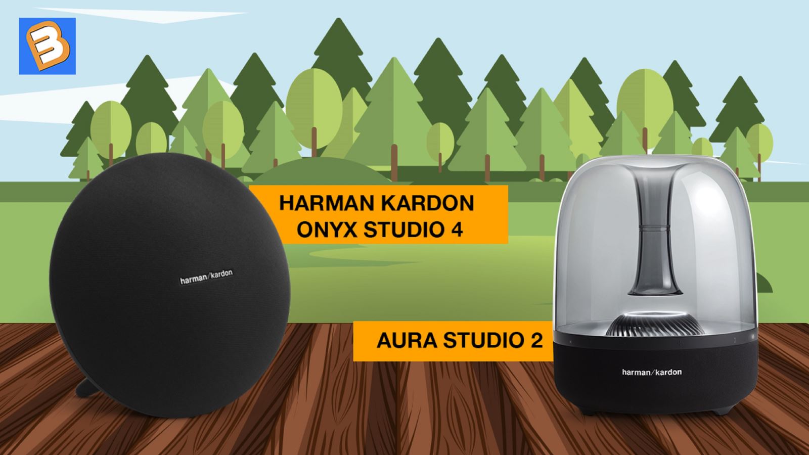 So sánh Harman Kardon Onyx Studio 4 và Aura Studio 2