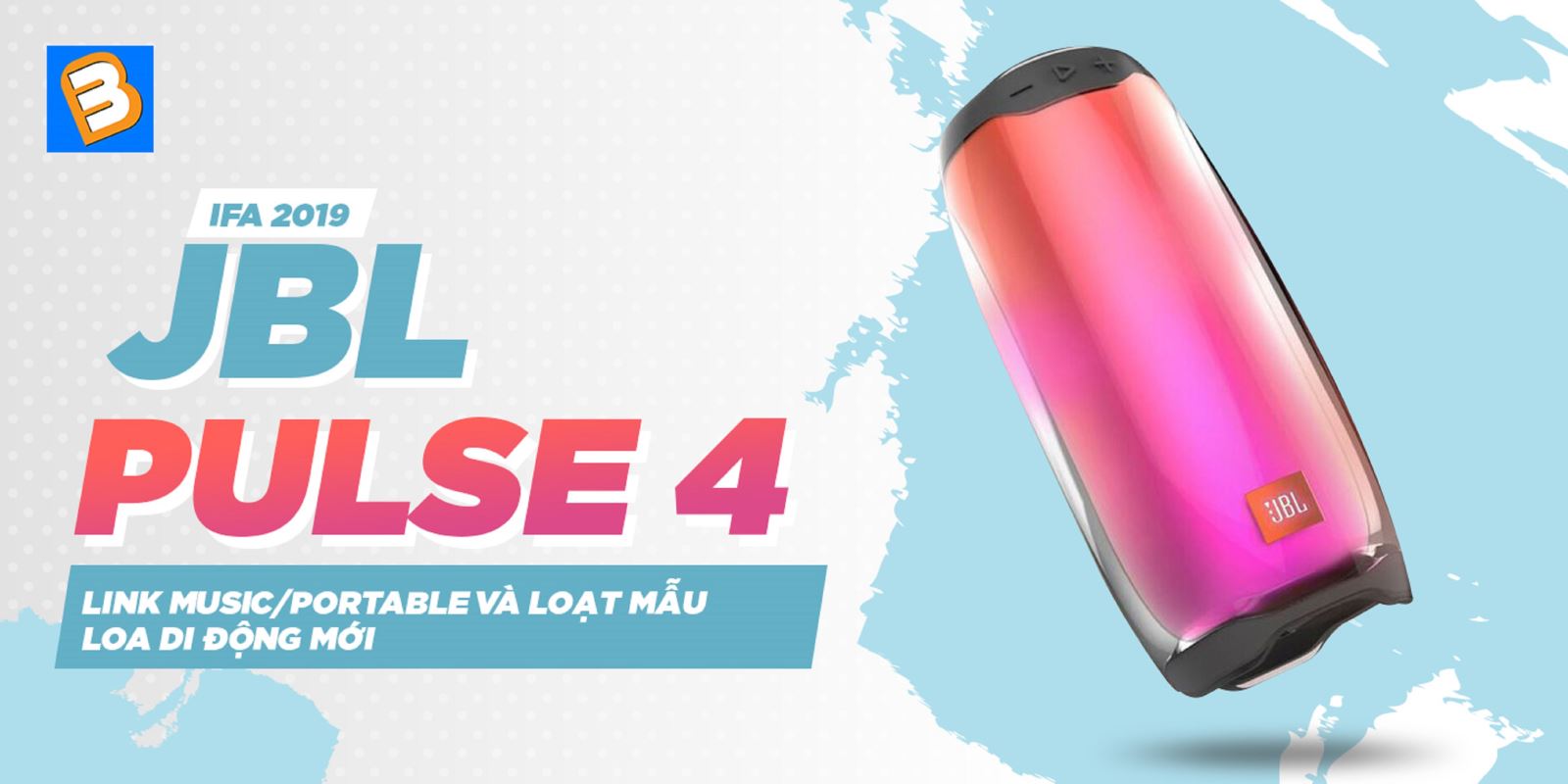 IFA 2019: JBL ra mắt Pulse 4, Link Music/Portable và loạt mẫu loa di động mới