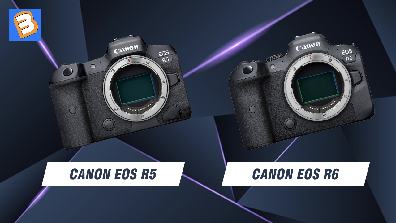 Canon EOS R với EOS R5 - 10 điểm khác biệt chính