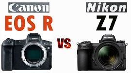 Cuộc đối đầu giữa Nikon Z7 và Canon EOS R