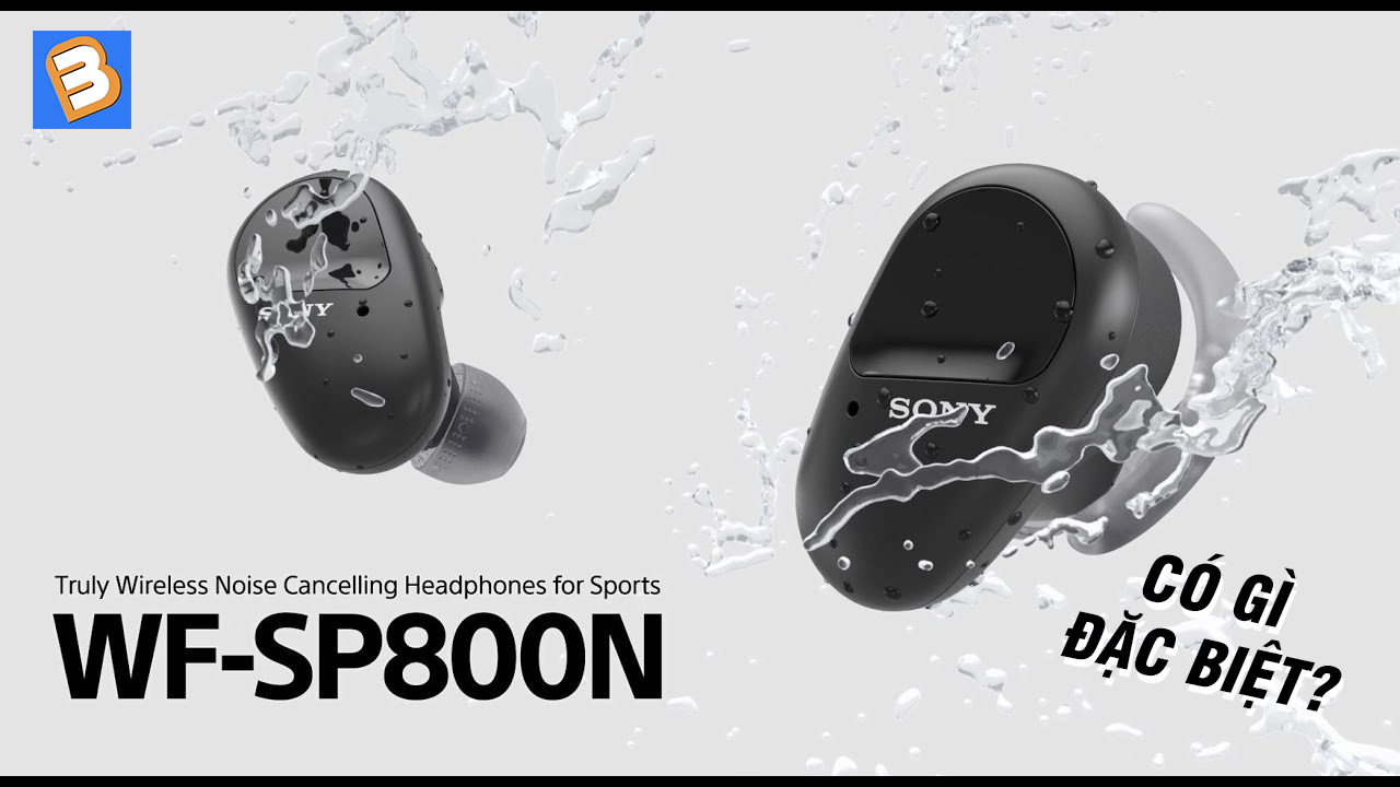 WF-SP800N - Tai nghe thể thao chống ồn mới nhất nhà Sony có gì đặc biệt?