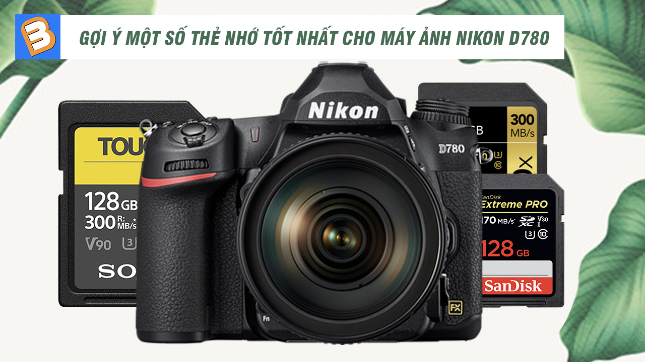Gợi ý một số thẻ nhớ tốt nhất cho máy ảnh Nikon D780