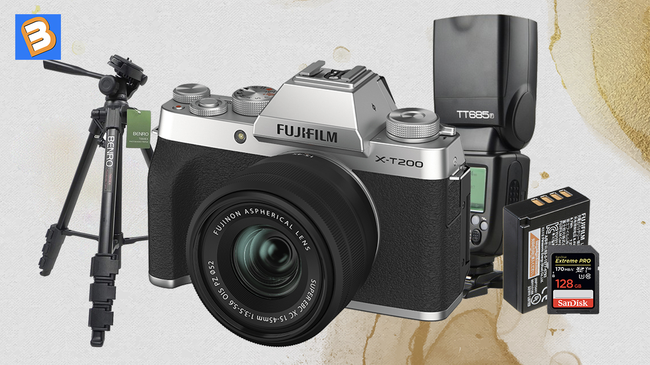 Phụ kiện thích hợp dành cho máy ảnh Fujifilm X-T200