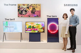 Samsung “đổi gió” khi ra mắt chiếc Tivi dọc để xem Instagram
