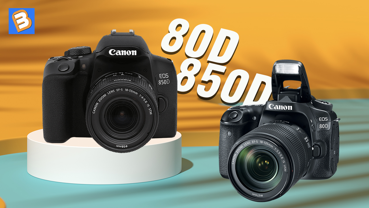 Canon 850D so với 80D: Chiếc máy ảnh nào phù hợp hơn với người mới?