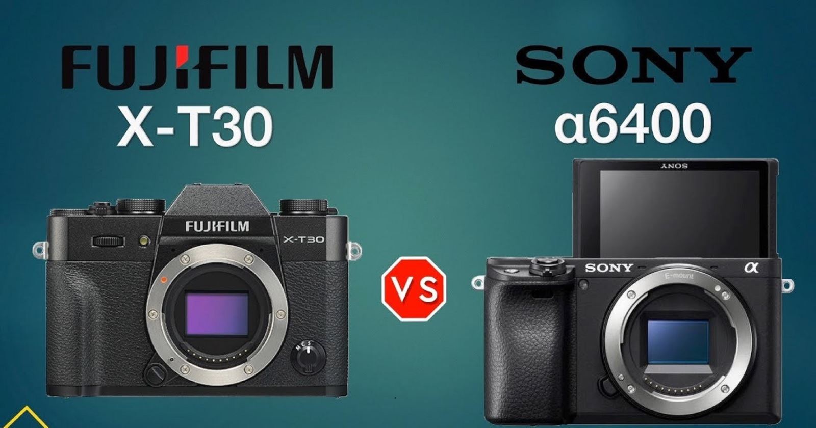 So sánh Sony A6400 và Fujifilm X-T30