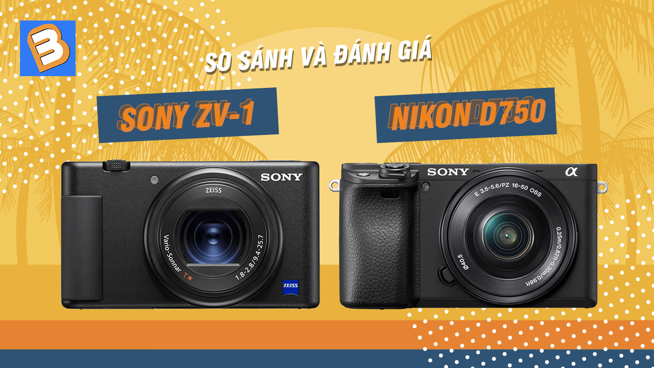 So sánh máy ảnh Sony ZV-1 và Sony A6400