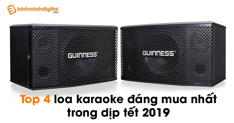Top 4 loa karaoke đáng mua nhất trong dịp tết 2019