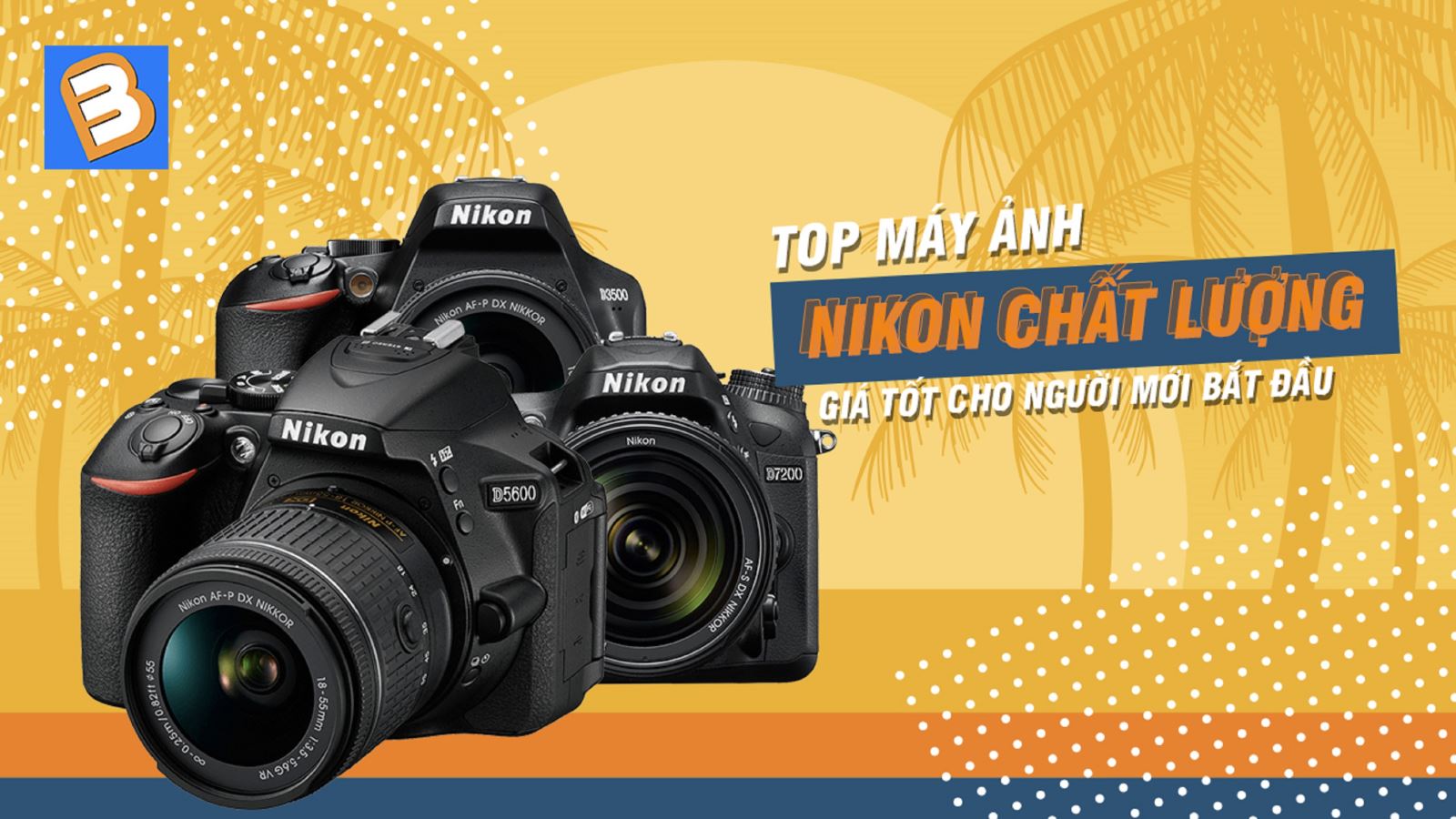 Top máy ảnh Nikon chất lượng, giá tốt cho người mới bắt đầu