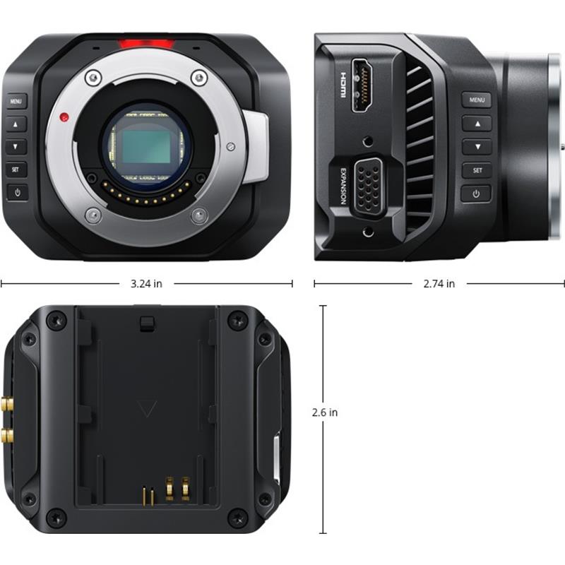 Máy quay BlackMagic Micro Studio Camera 4K chính hãng giá tốt tại Bình Minh  Digital