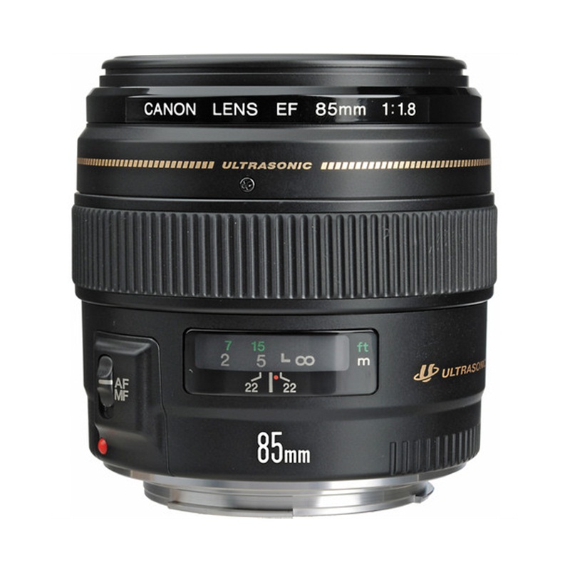 レンズCanon EF85mm F1.8 USM 単焦点レンズ