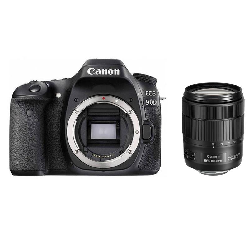 May ảnh Canon Eos 90d Kit Ef S 18 135mm F 3 5 5 6 Is Usm Gia Tốt Tại Binh Minh Digital