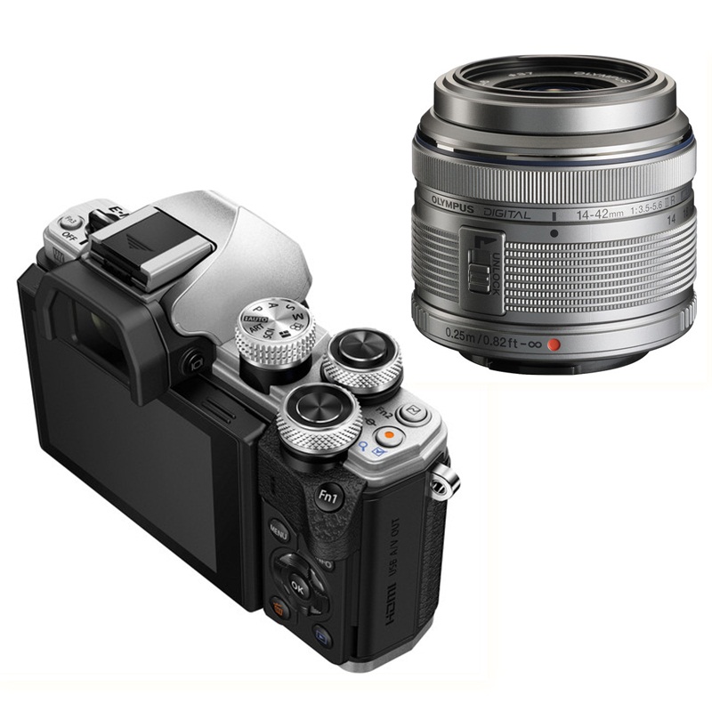 Mua Máy Ảnh Olympus OM-D E-M10 Mark II Kit 14-42mm f/3.5 -5.6 (Bạc