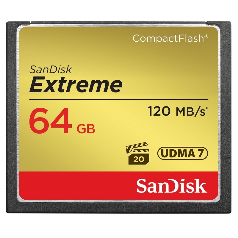 Thẻ Nhớ Sandisk CF Extreme 64GB 120MB/s (800X) chính hãng giá tốt