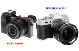 So sánh máy ảnh Sony Alpha A6000 và máy ảnh Fujifilm X-T10