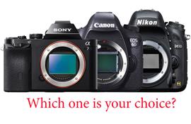 Full-frame giá rẻ: So sánh Nikon D610 vs Sony Alpha A7 vs Canon EOS 6D