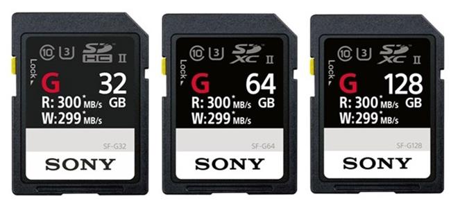 Thẻ nhớ SD Sony có tốc độ ghi gần 300MB/s, nhanh nhất thế giới