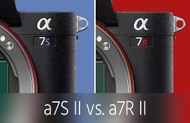 So sánh Sony Alpha a7RII và Sony Alpha a7SII