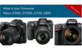 Phiên bản firmware mới nhất cho máy ảnh Nikon D810, D750, D500 và D720 sửa nhiều lỗi quan trọng