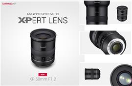 Samyang giới thiệu ống kính XP 50mm F1.2 hỗ trợ cảm biến 50MP và quay phim 8K