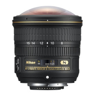Ống Kính Nikon AF-S Fisheye Nikkor 8-15 f3.5-4.5E ED