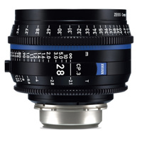 Ống Kính ZEISS Compact Prime  CP.3 28mm T2.1 (PL Mount, Meters)