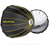 Quick Softbox Pro Deep PARABOLIC Nicefoto 120cm with grid - Bowens mount