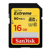 Thẻ Nhớ SDHC SanDisk Extreme 16GB 90MB/s