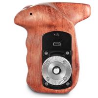 SmallRig Right Side Wooden Hand Grip With Record Start/Stop Remote Trigger For Sony Mirrorless Cameras 2227