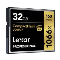 Thẻ Nhớ CF Lexar 32GB 160MB/155MB/s (1066x)