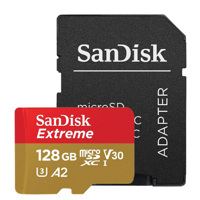 Thẻ nhớ MicroSDHC Sandisk Extreme 128GB 160Mb/60Mb/s