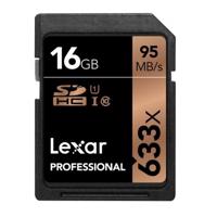 Thẻ nhớ SDHC Lexar 16GB 95mb/45mb/s (633x)