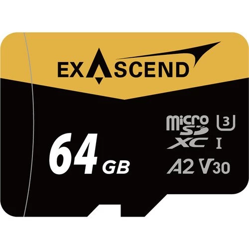 Thẻ nhớ Exascend Catalyst UHS-I Micro SD card V30 kèm adapter