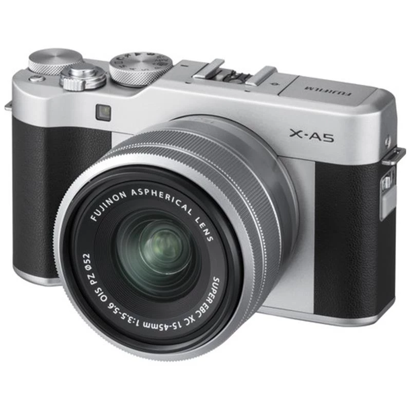 Máy Ảnh Fujifilm X-A5 Kit 15-45 mm F 3.5.5.6 OIS PZ - Bạc