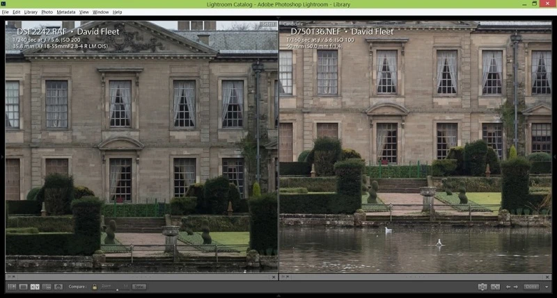 Fujifilm XT2 Vs Nikon D750