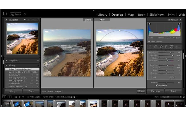 Học cách chỉnh sửa hình ảnh đơn giản bằng Lightroom (phần II)