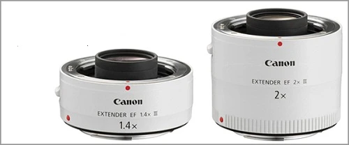 Kéo dài tiêu cự với ống kính teleconverter