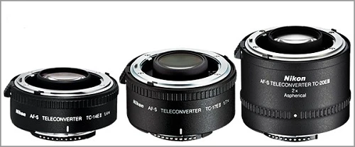 Kéo dài tiêu cự với ống kính teleconverter