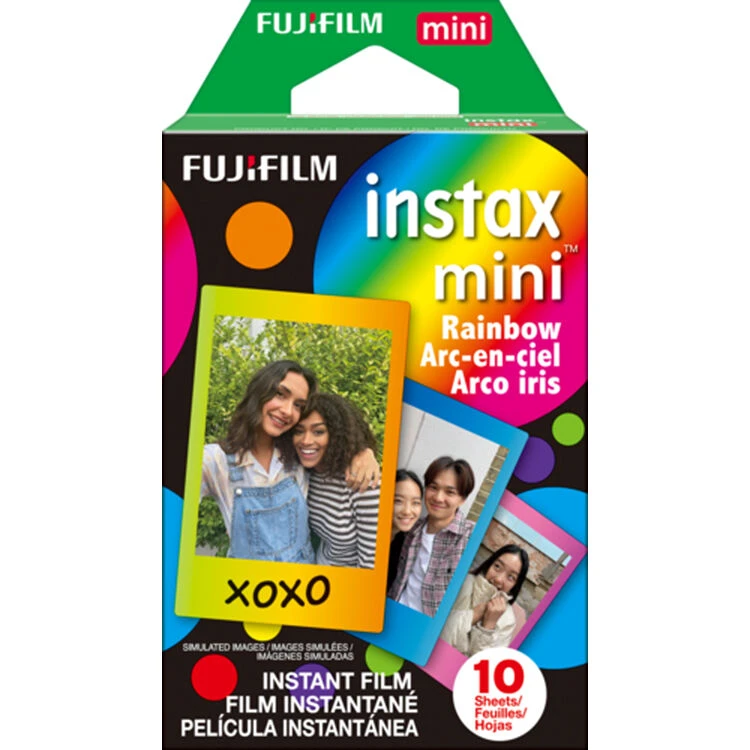 Hộp phim Fujifilm instax mini Rainbow ( 10 Tấm )