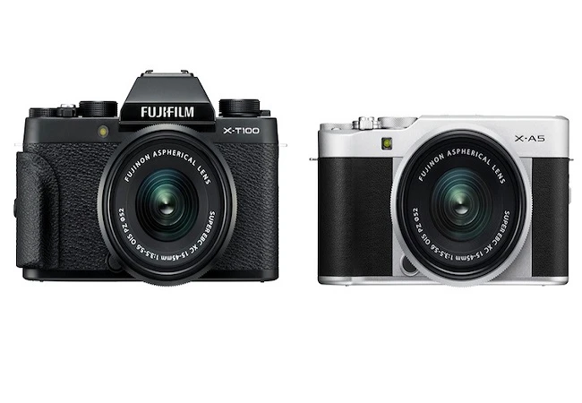 So sánh máy ảnh Fujifilm X-T100 và Fujifilm X-A5