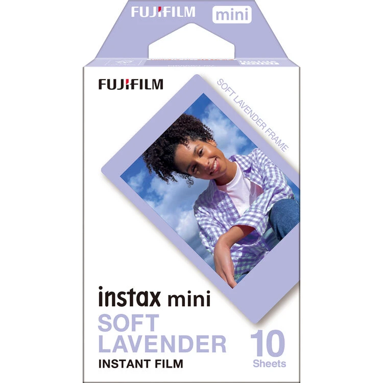 Hộp phim Fujifilm instax mini Soft Lavender ( 10 Tấm )