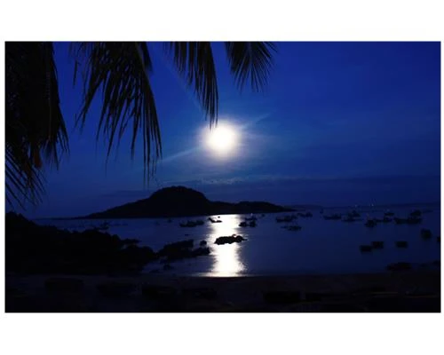 Biển qua ống kính máy ảnh