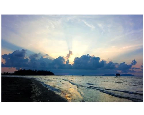 Bình minh trong mây