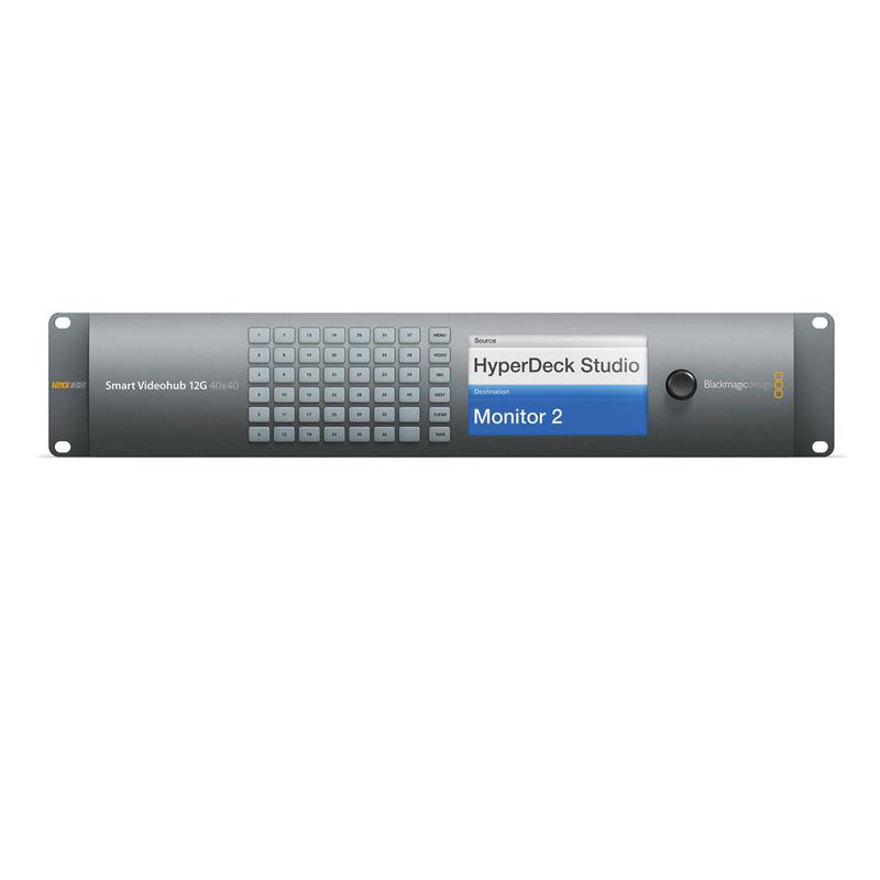 Blackmagic Smart Videohub 12G 40x40 (VHUBSMARTE12G4040)