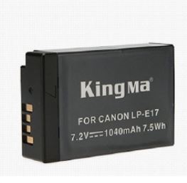 BỘ 2 PIN 1 SẠC MÁY ẢNH KINGMA CHO CANON LP-E17
