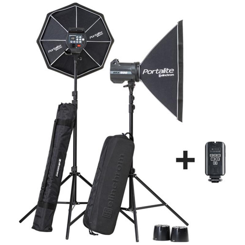 Bộ Đèn studio Elinchrom BRX 500 Softbox To Go