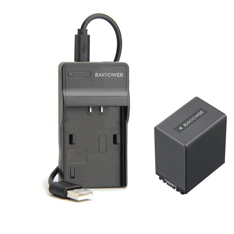 Bộ Pin + Sạc Ravpower NP-FV100 For Sony