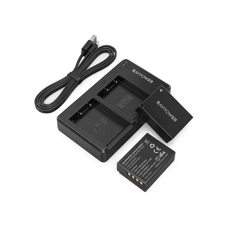 Bộ Pin Sạc Ravpower NP-W126